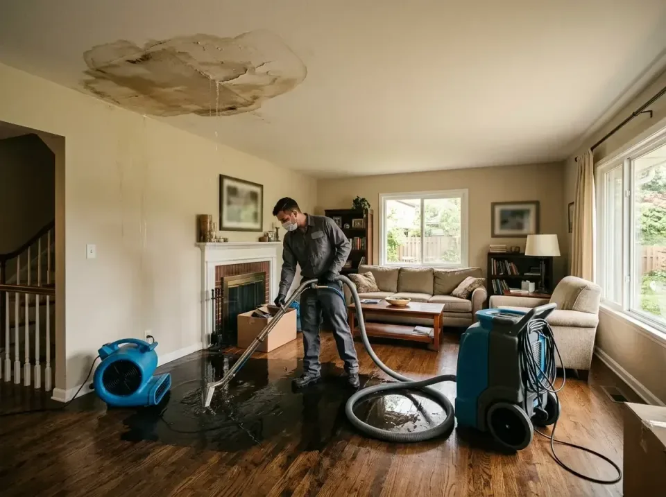 attic-pipe-burst-ceiling-drip-008 — frequently asked questions, Water Damage Restoration & Carpet Care in Kiln, MS